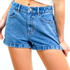 Pacsun cuffed denim shorts
